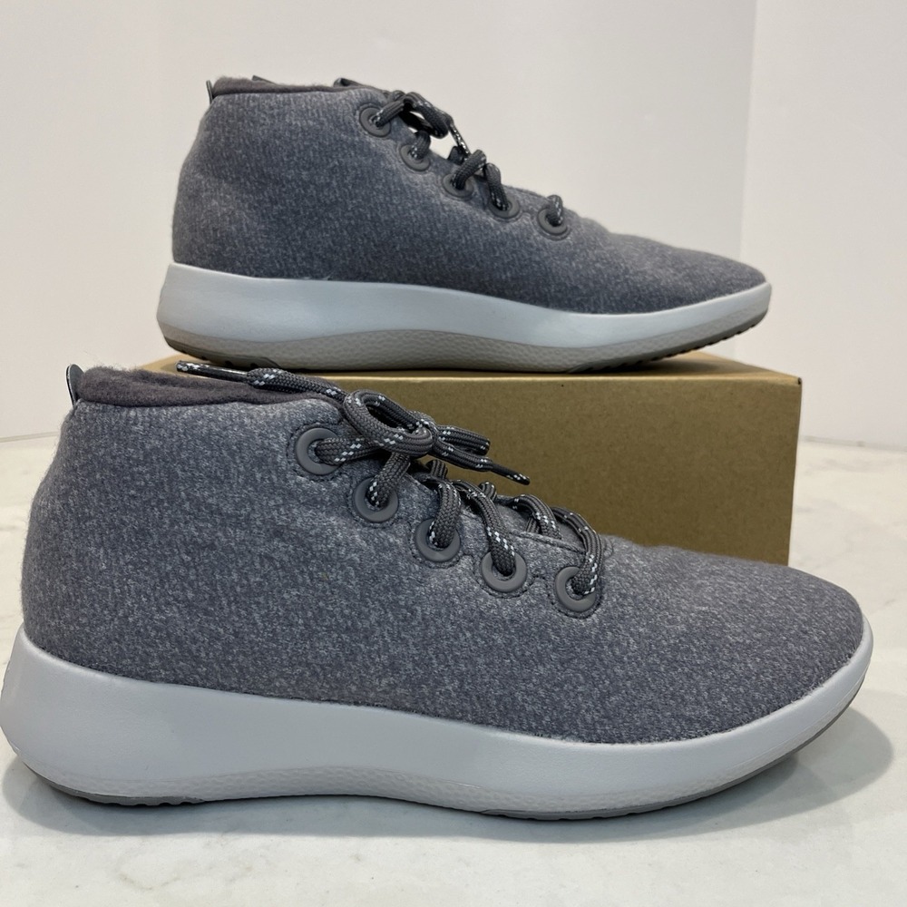 ALLBIRDS NEW Womens Size 8 Sneakers Wool Runner Up Mizzles Gray Lace Up‎ Comfort